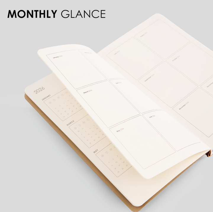 MyPaperclip 2026 Hard Cover Daily Planner - Green