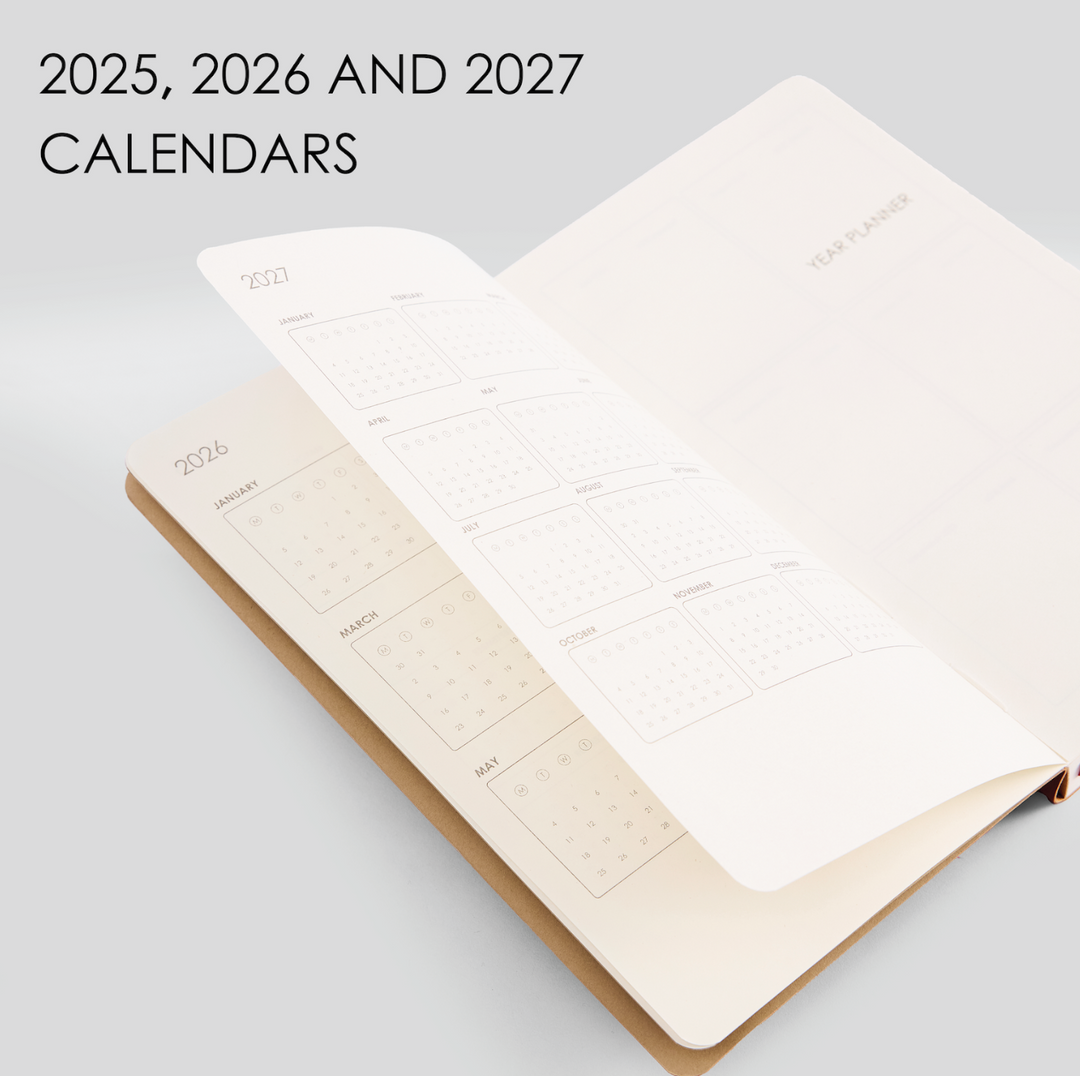 MyPaperclip 2026 Paper Cover A5  Daily Planner - Imperial Blue