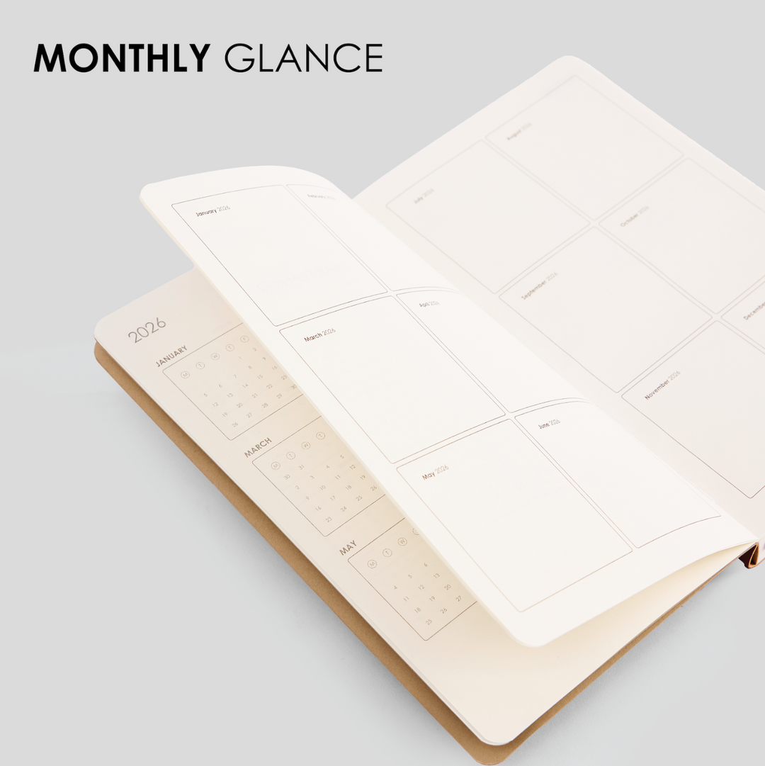 MyPaperclip 2026 Soft Cover A5 Daily Planner - Raspberry