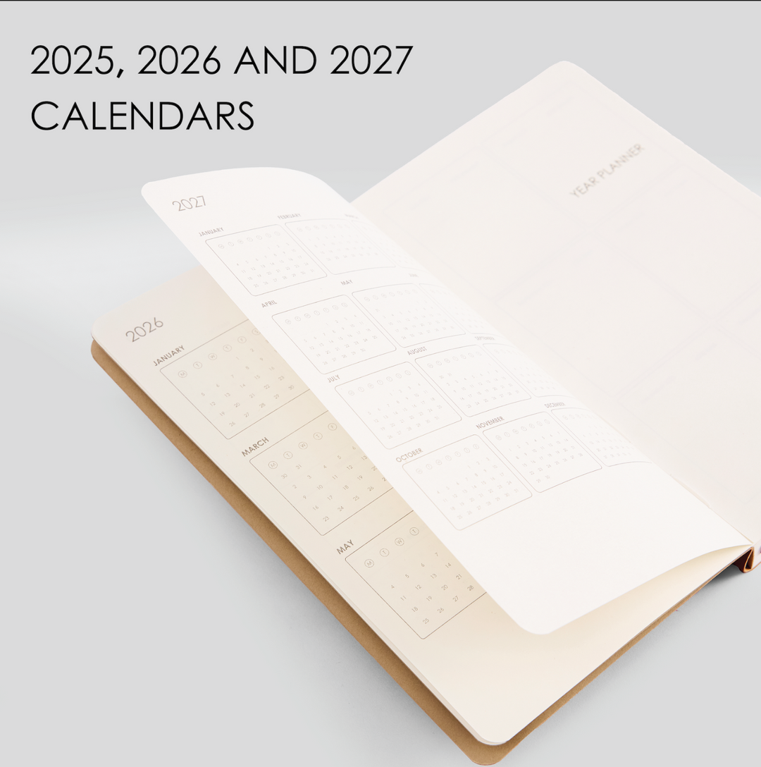 MyPaperclip 2026 Soft Cover A5 Daily Planner - Raspberry