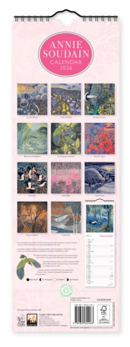 2026 Flame Tree Mini Calendar - Annie Soudain