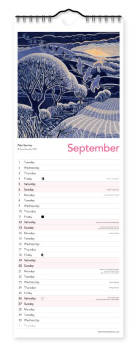 2026 Flame Tree Mini Calendar - Annie Soudain