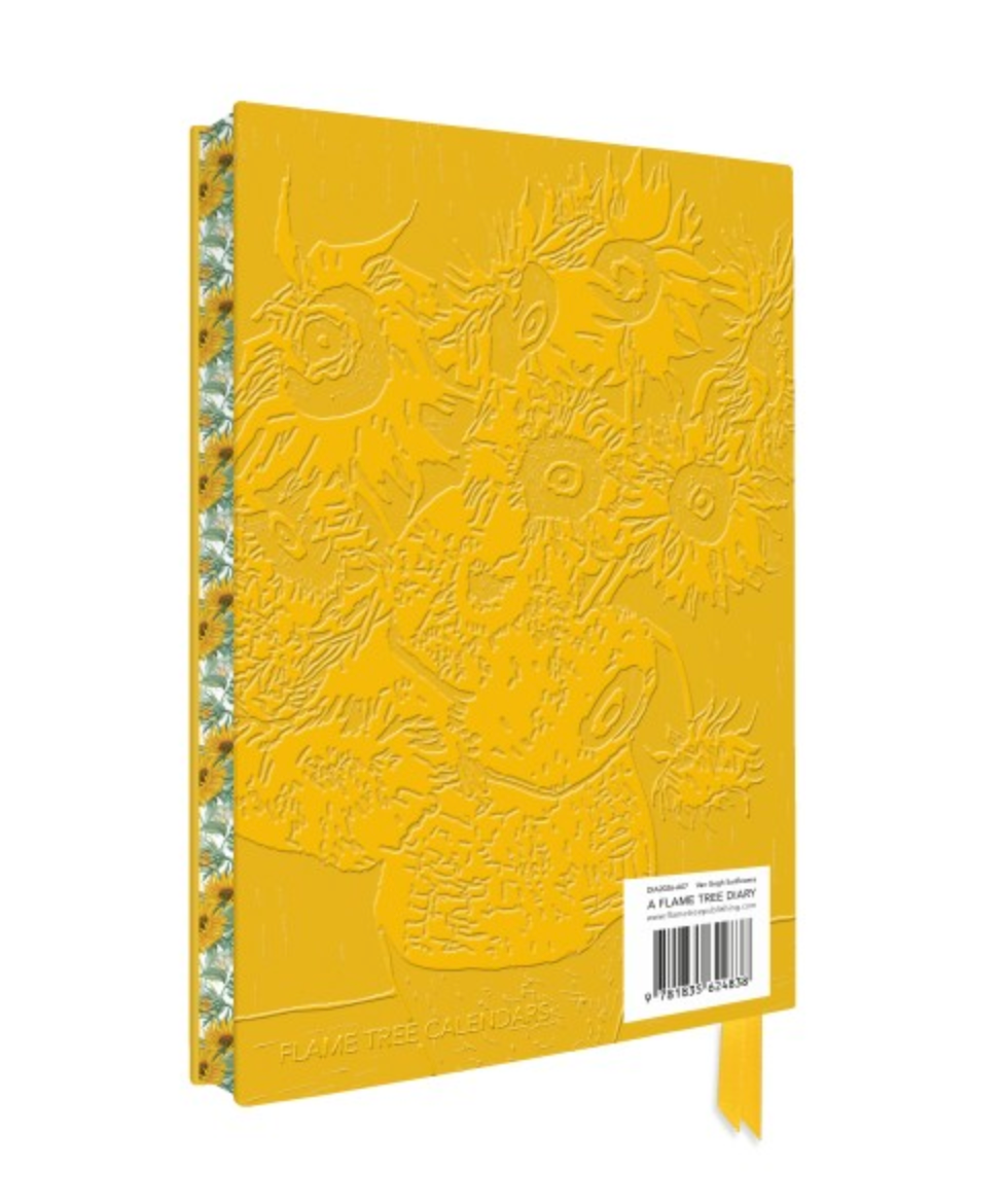 Flame Tree 2026 Diary - Vincent van Gogh Sunflowers