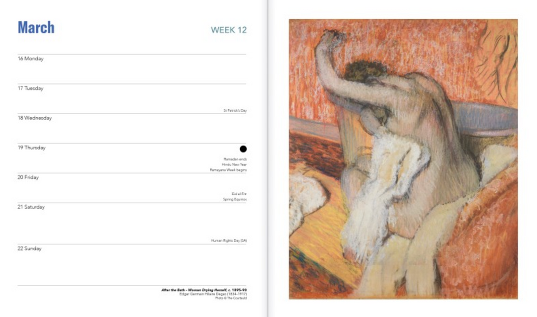 Flame Tree 2026 Diary - The Courtauld