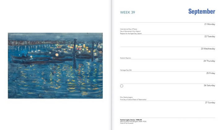 Flame Tree 2026 Diary - The Courtauld