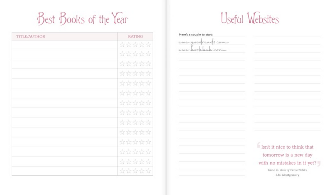 Flame Tree 2026 Diary - The Book Lovers Diary