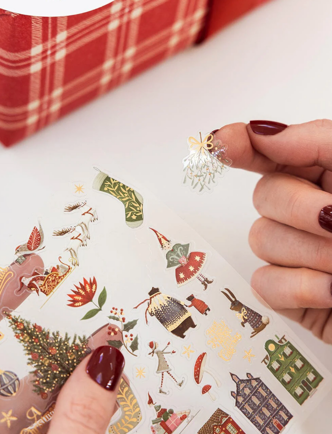 Bespoke Sticker Pack - Christmas Village