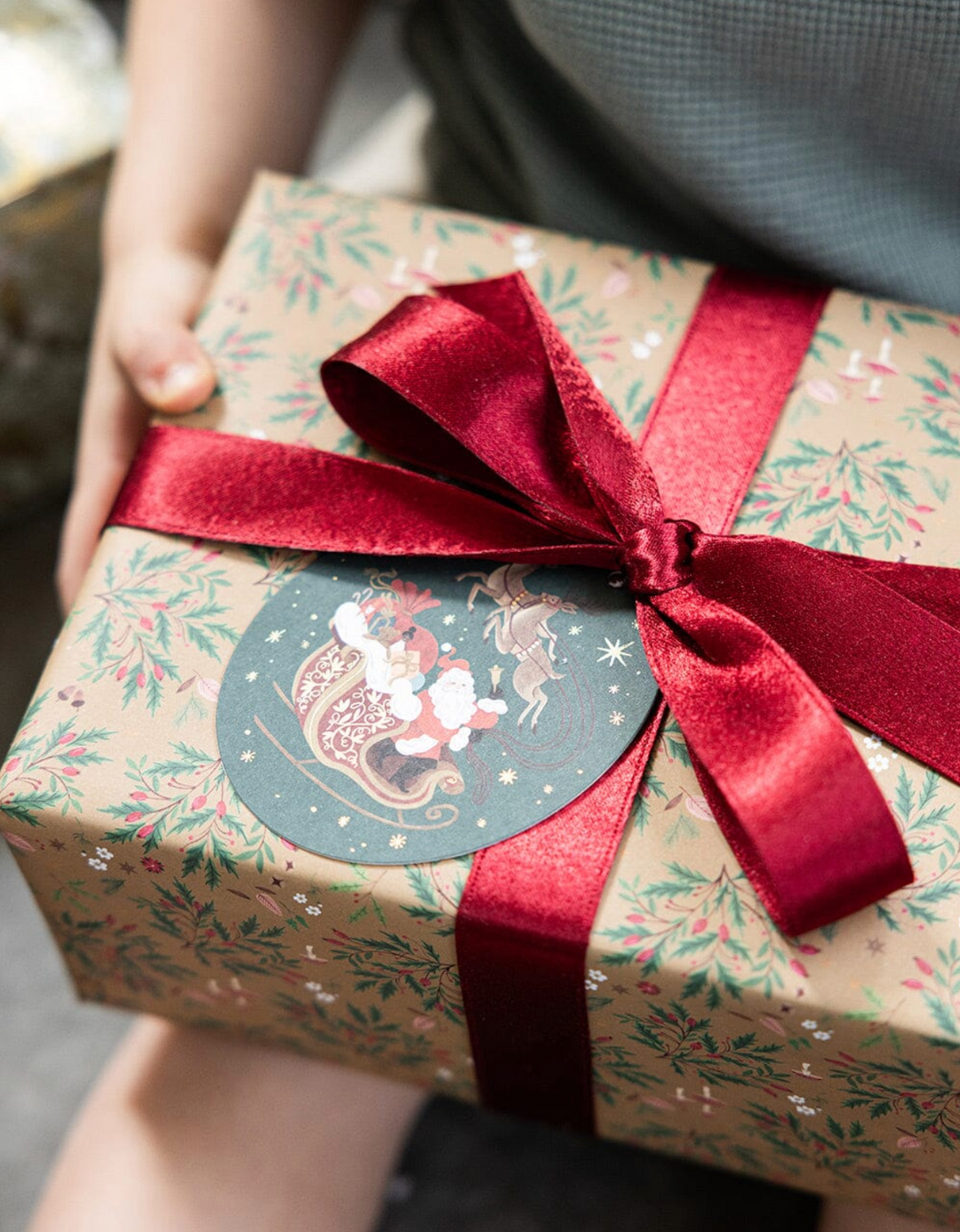 Bespoke Gift Tag Pack - Santa Sleigh