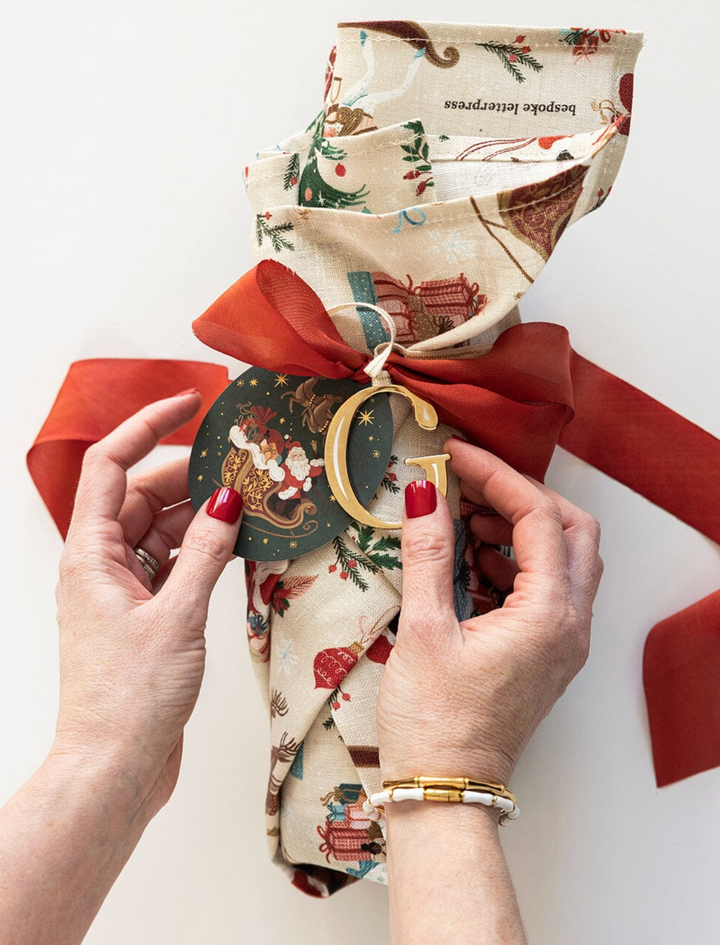 Bespoke Gift Tag Pack - Santa Sleigh