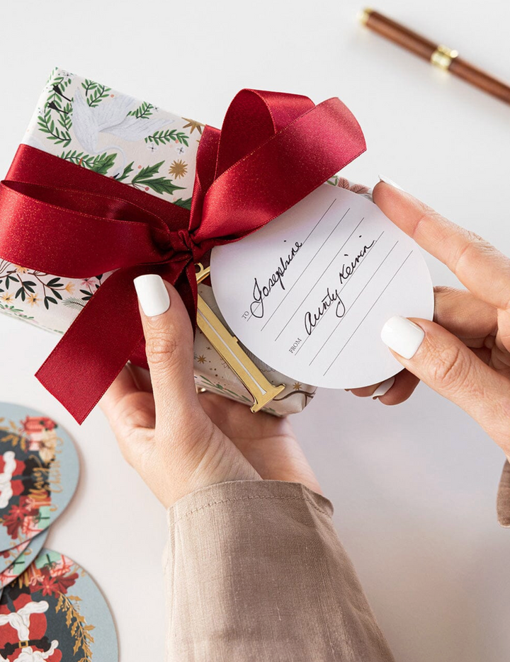 Bespoke Gift Tag Pack - Jolly Santa