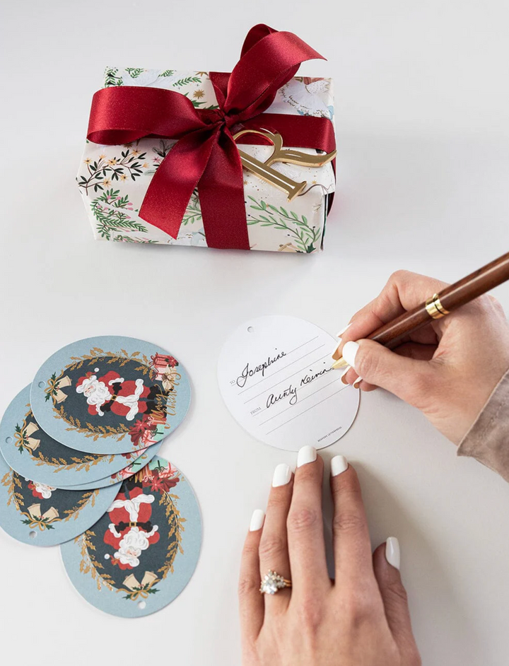 Bespoke Gift Tag Pack - Jolly Santa