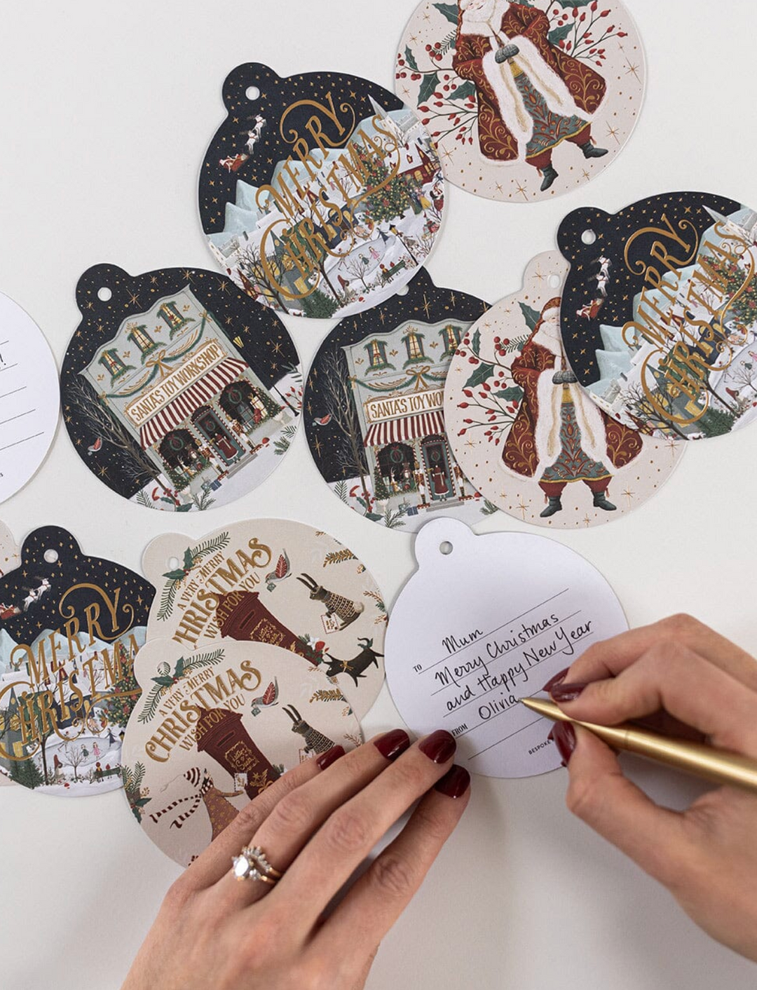 Bespoke Gift Tag Pack - The Christmas Village