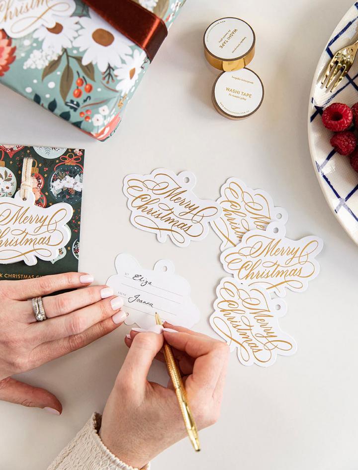Bespoke Gift Tag Pack - Merry Christmas