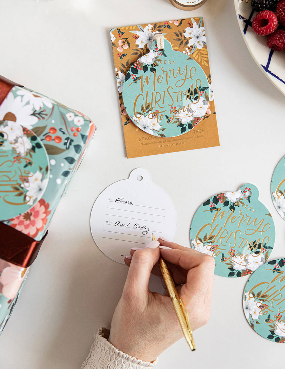 Bespoke Gift Tag Pack - A Very Merry Christmas To You
