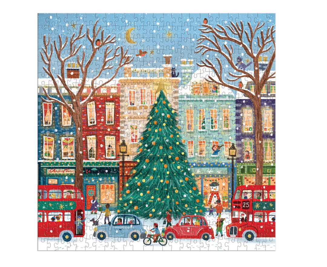 Galison 500 Piece Puzzle - Tinsel City