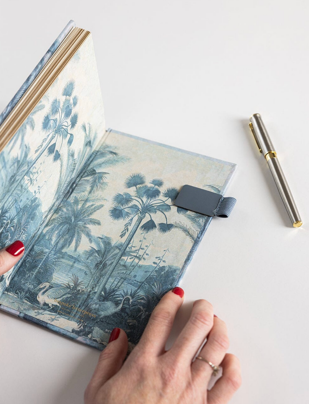 Bespoke Linen Travel Journal