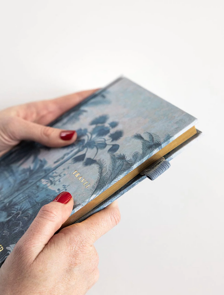 Bespoke Linen Travel Journal