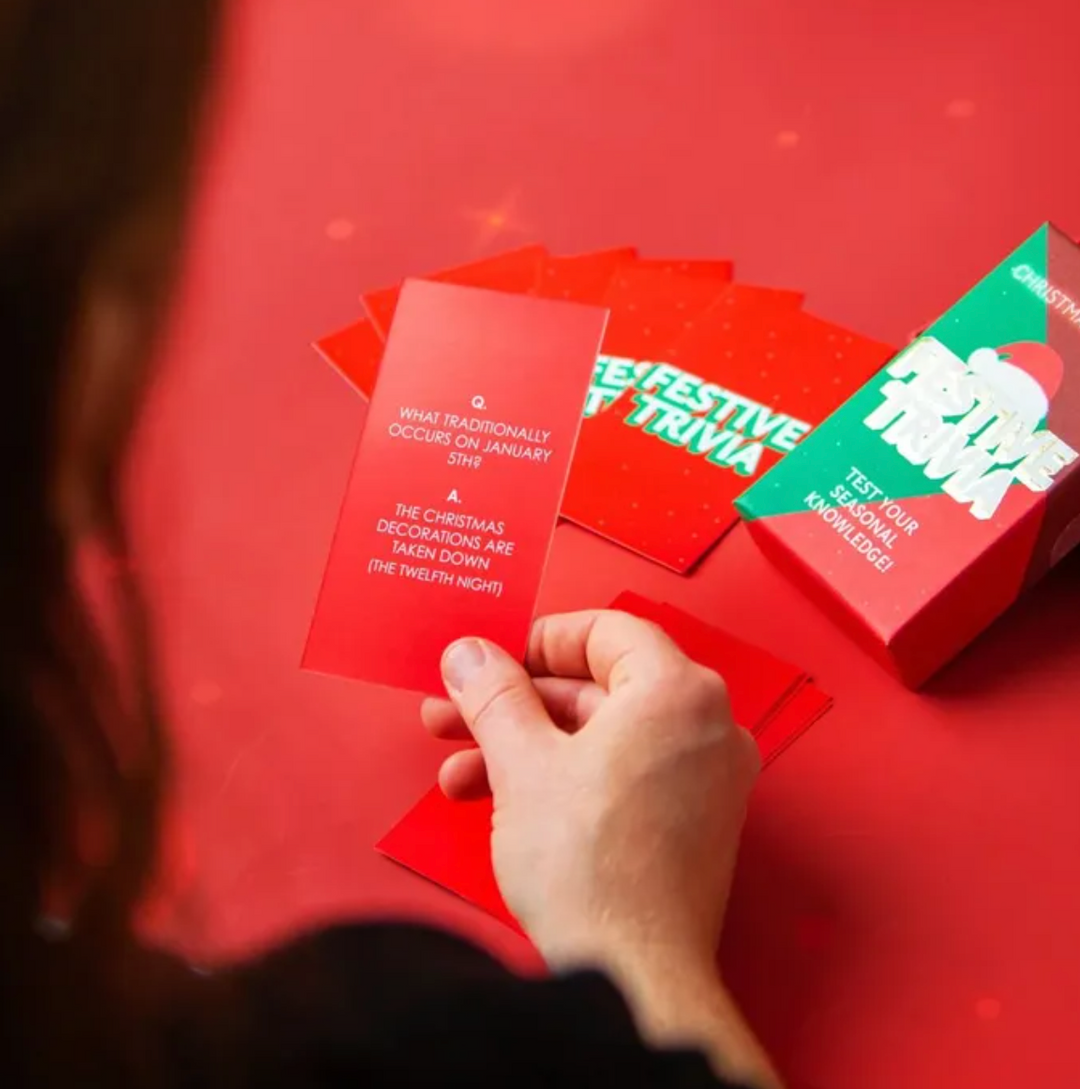 Talking Tables Christmas Crowd - Festive Trivia