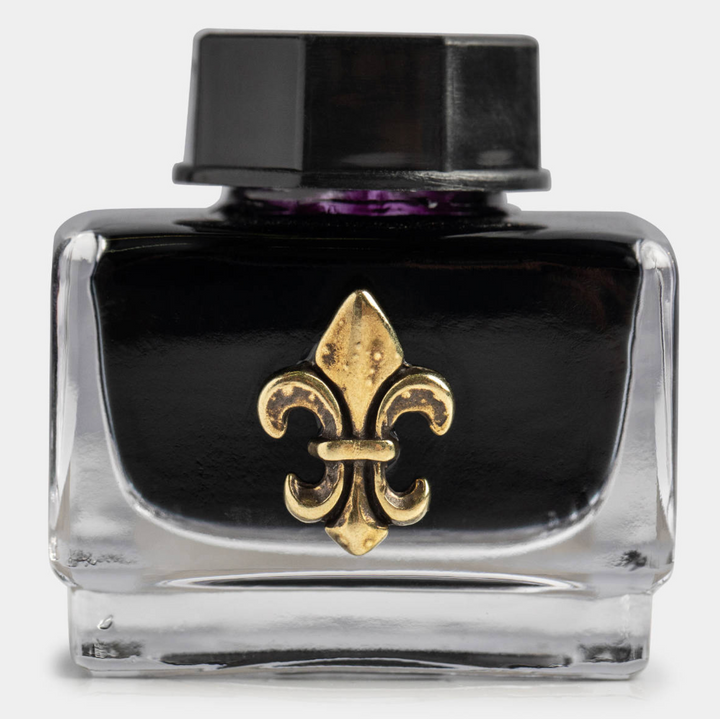 Large Quill Writing Set - Gold Fleur De Lis