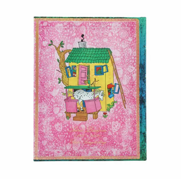 Hard Cover Journal - Pippi Longstocking