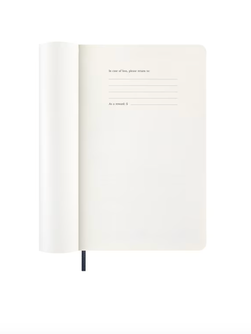 Moleskine 2026  Weekly, Large, Soft Cover Diary - Sapphire Blue