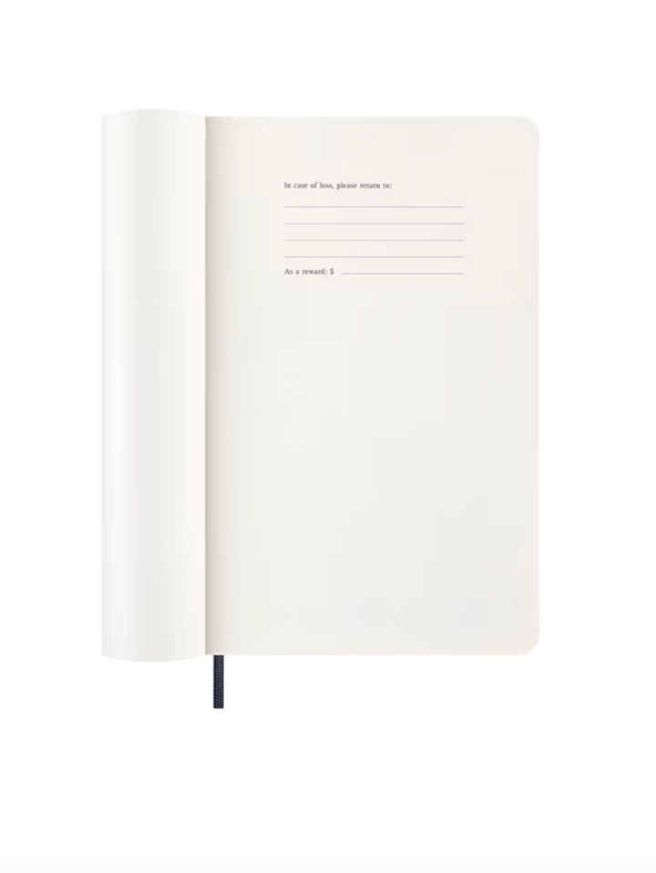 Moleskine 2026  Weekly, Large, Soft Cover Diary - Sapphire Blue