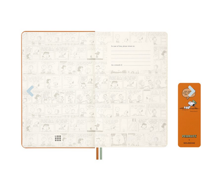 Moleskine 2026 Weekly, Large, Hard Cover Diary - Snoopy Tomorrow