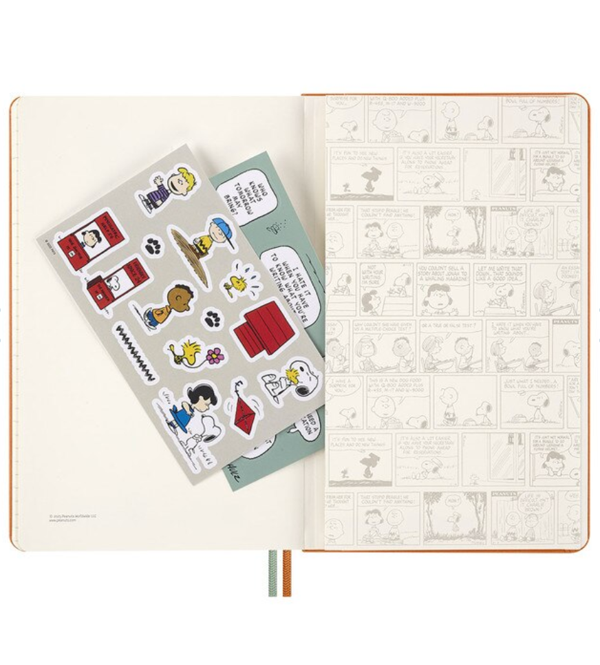 Moleskine 2026 Weekly, Large, Hard Cover Diary - Snoopy Tomorrow