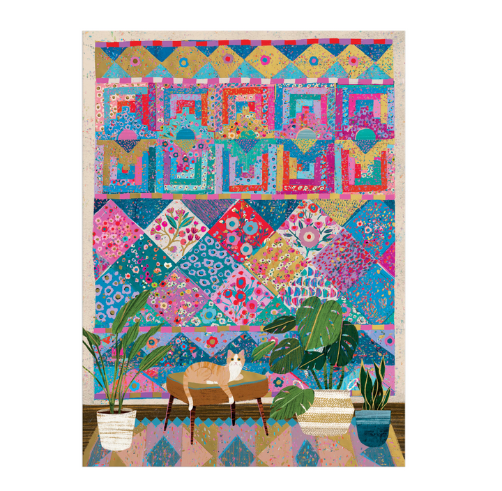 Galison 1000 Piece Puzzle - Quilter's Corner