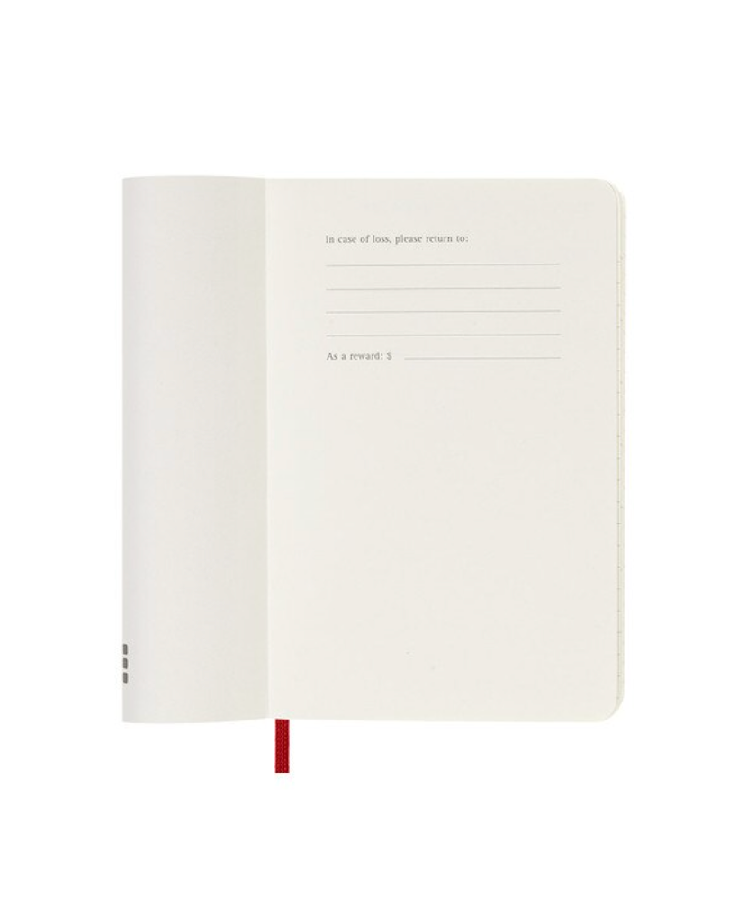 Moleskine 2026 Weekly, Pocket, Soft Cover Diary - Scarlet Red