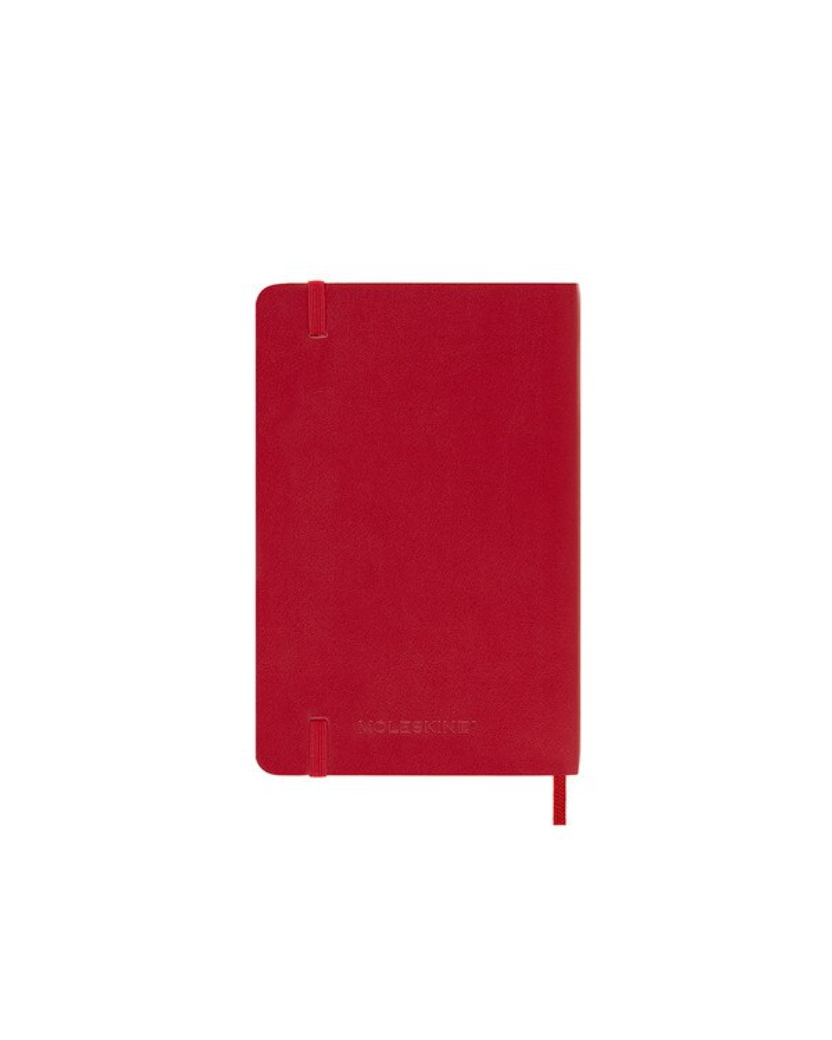 Moleskine 2026 Weekly, Pocket, Soft Cover Diary - Scarlet Red
