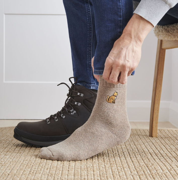 Sweet William Socks - Ginger Cat