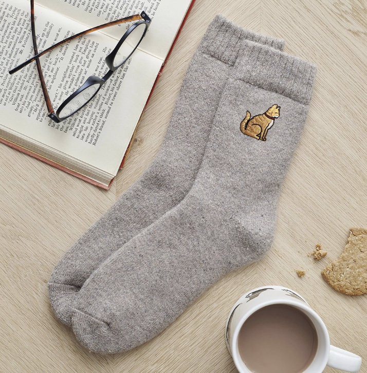 Sweet William Socks - Ginger Cat