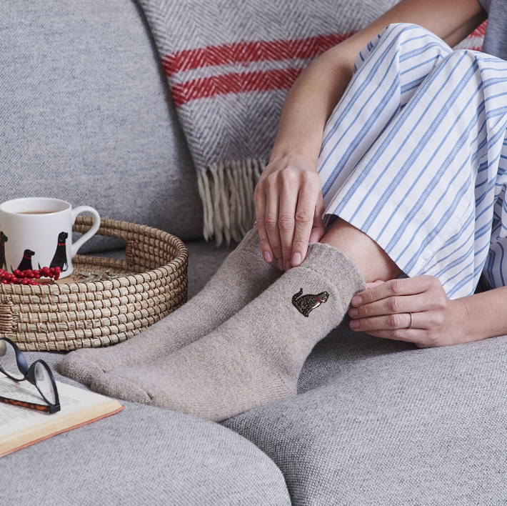 Sweet William Socks - Tabby Cat