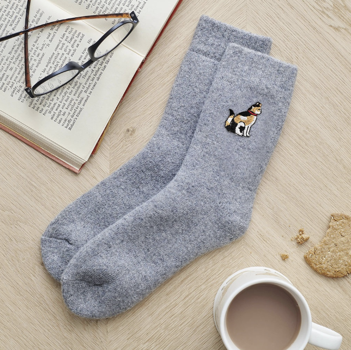 Sweet William Socks - Tortoiseshell Cat