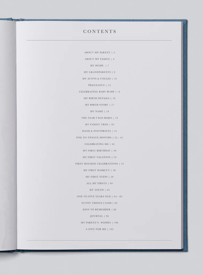 Baby Journal - Birth to Five Years