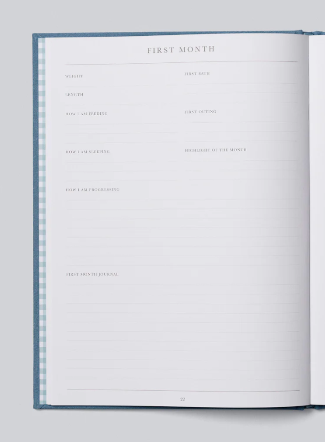 Baby Journal - Birth to Five Years