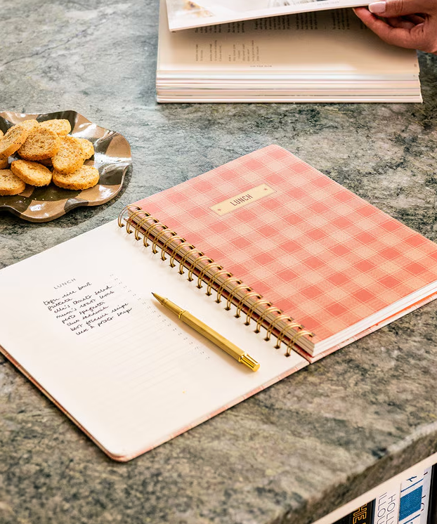 Recipe Journal - Lobster Gingham