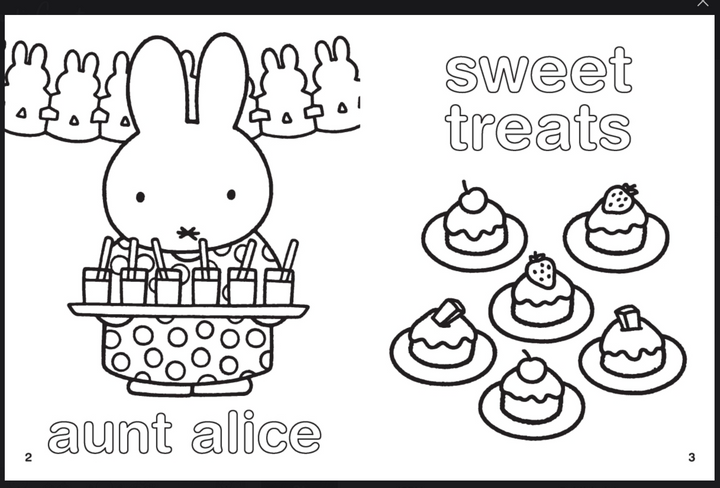 Miffy Colouring Book