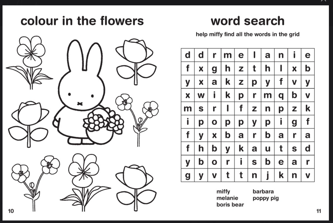 Miffy Sticker & Activity Book