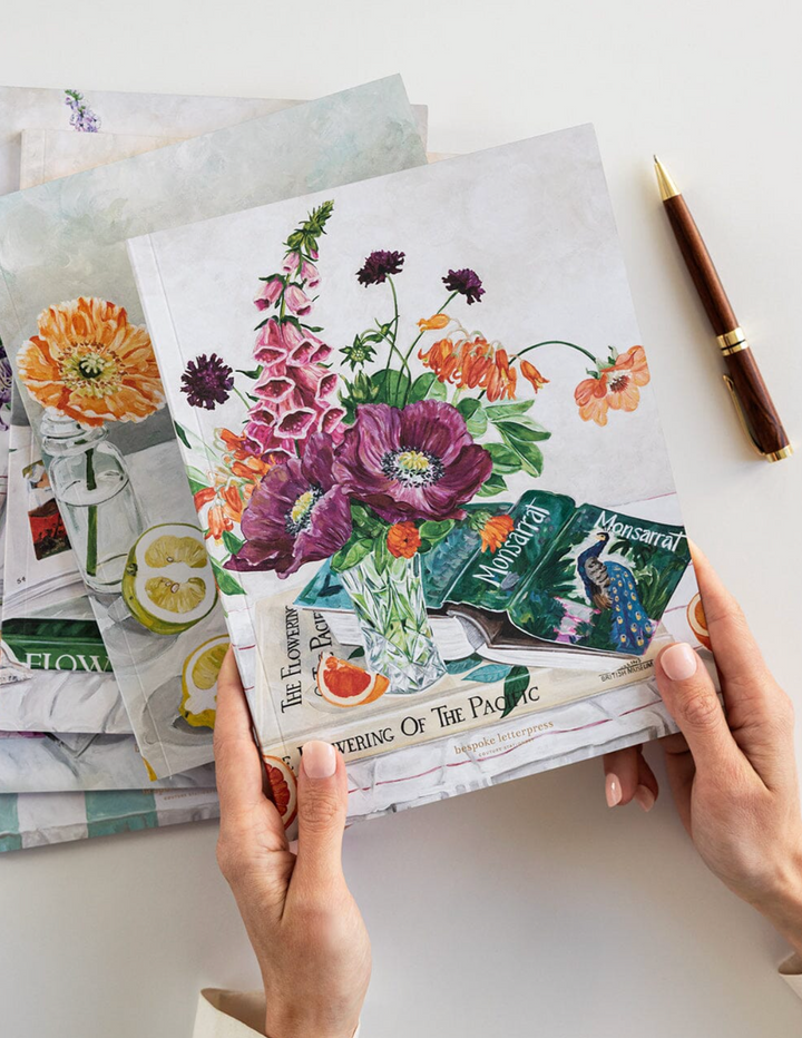 Bespoke Workbook - Poppies & Foxglove