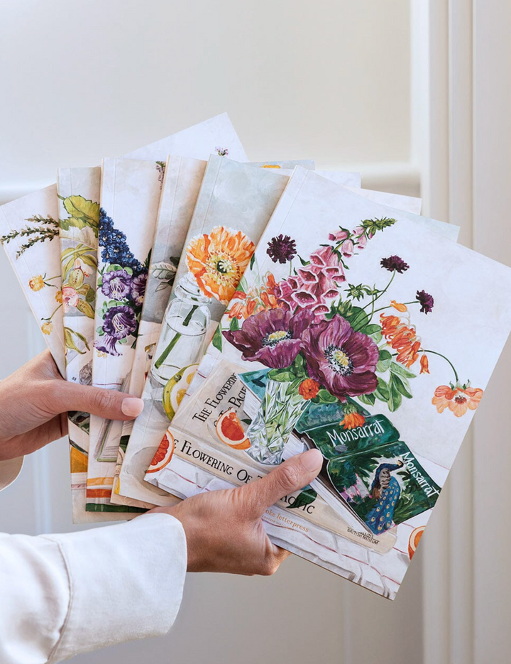 Bespoke Workbook - Poppies & Foxglove