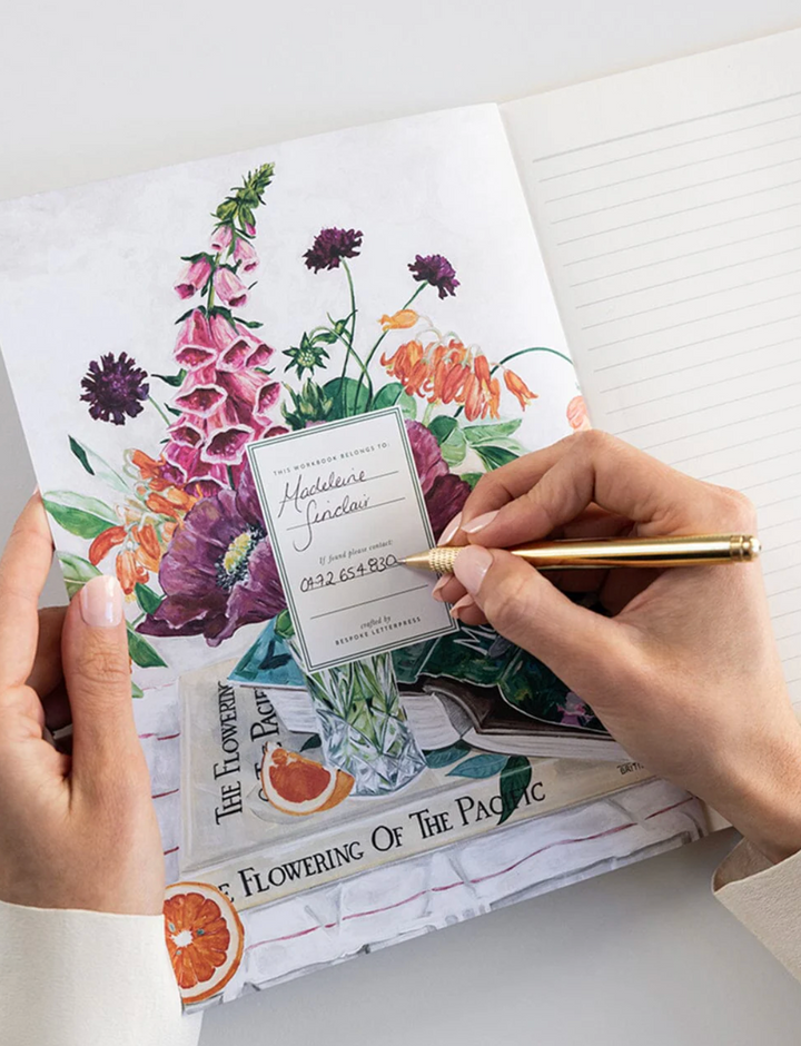 Bespoke Workbook - Poppies & Foxglove