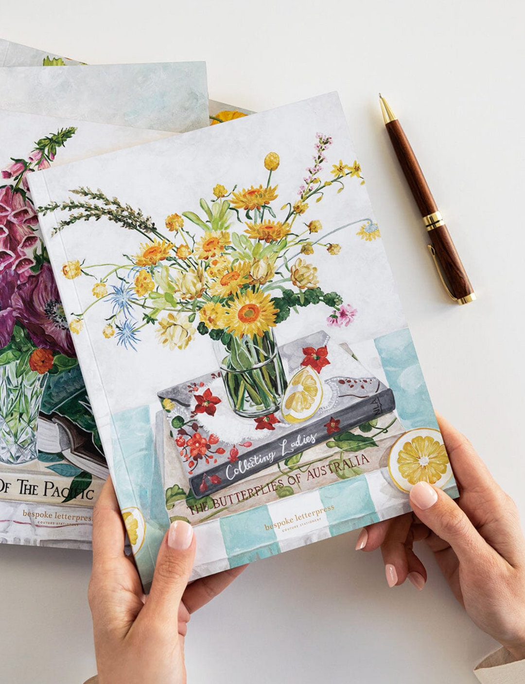 Bespoke Workbook - Native Wildflowers (Lined)
