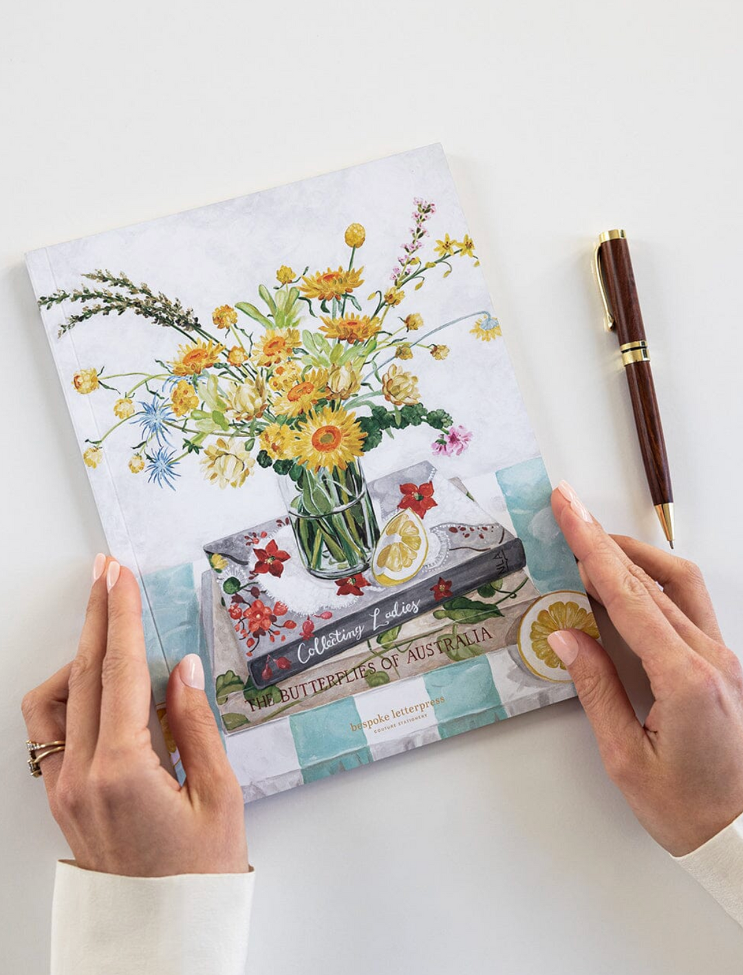 Bespoke Workbook - Native Wildflowers (Lined)
