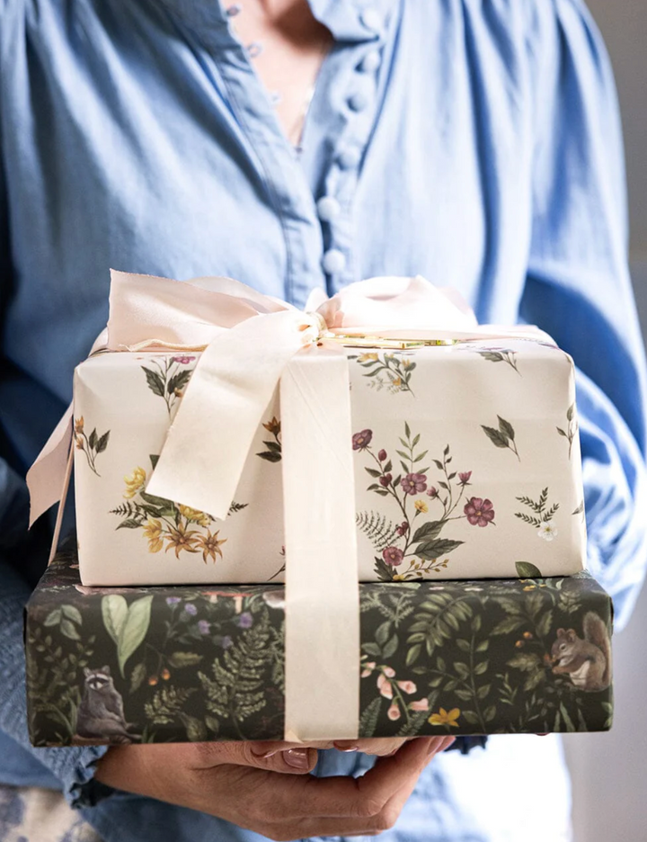 Flat Wrap - Dainty Blooms / Forest Friends