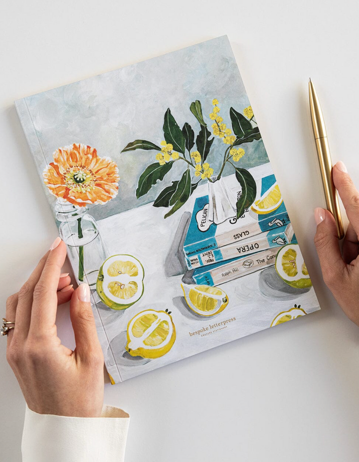 Bespoke Workbook - Wattle & Citrus (Lined)