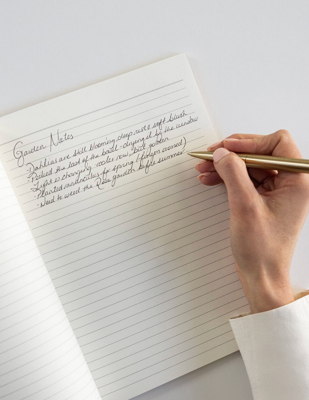 Bespoke Workbook - Wattle & Citrus (Lined)