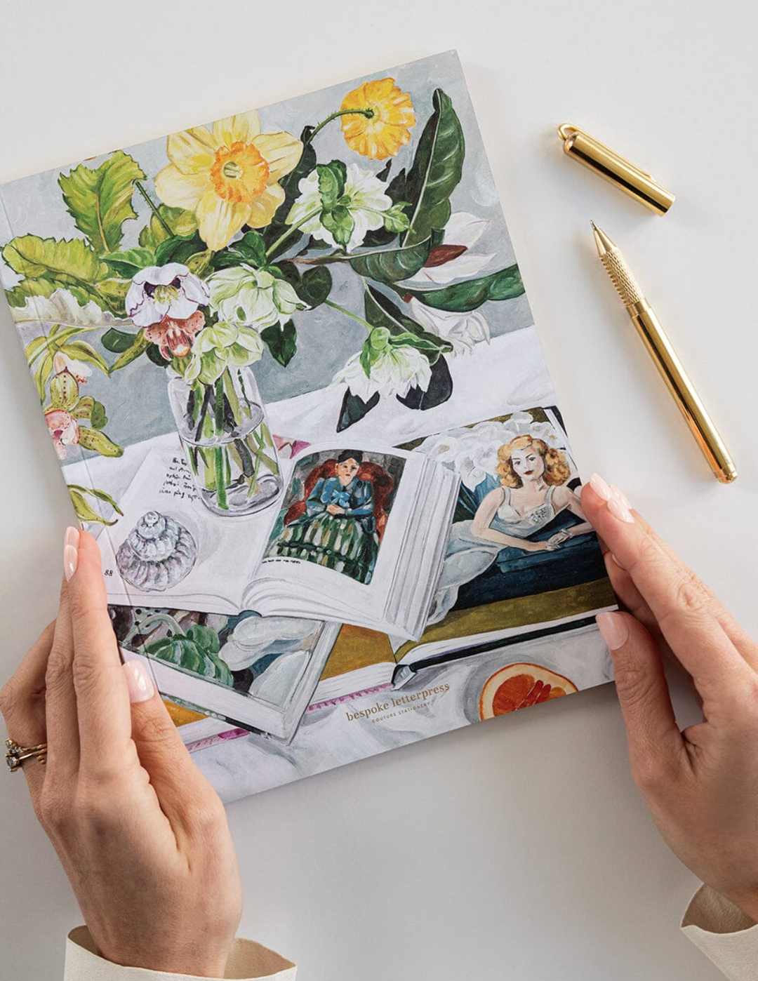Bespoke Workbook - August Blooms (Lined)