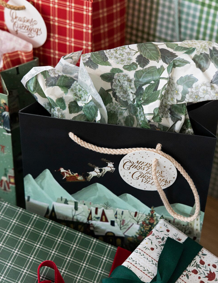 Bespoke Tissue Paper 4PK - Hydrangea